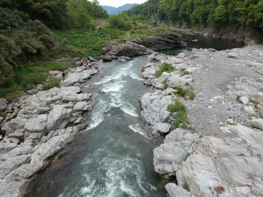 長瀞 荒川 カヌーマップ